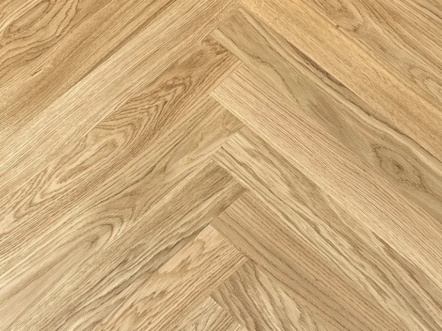 Stavparket - Ubehandlet massiv Eg Exquisit - Bredde 70 mm