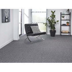 Gulvt�ppe i 100% polypropylen - Monaco Antracit