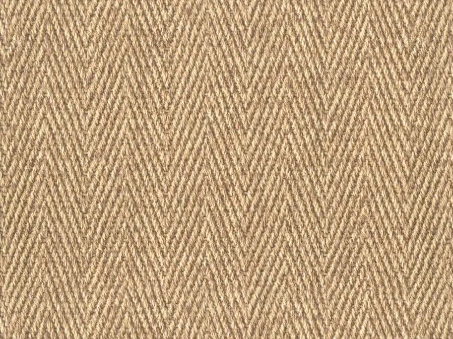 Gulvteppe i 100 % polyester � Herringbone Lys
