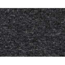 Gulvtppe i 100% polypropylen - Turbo Antracit