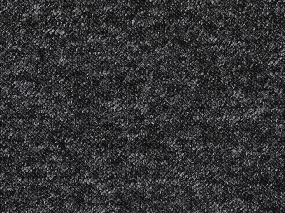 Gulvtppe i 100% polypropylen - Turbo Antracit