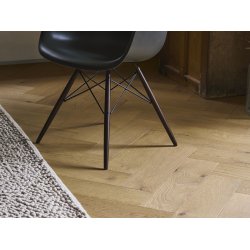 Sildeben med kliksystem - Eg Charlottenlund Accent Hvid med ultramat lak  - Bredde 145 mm