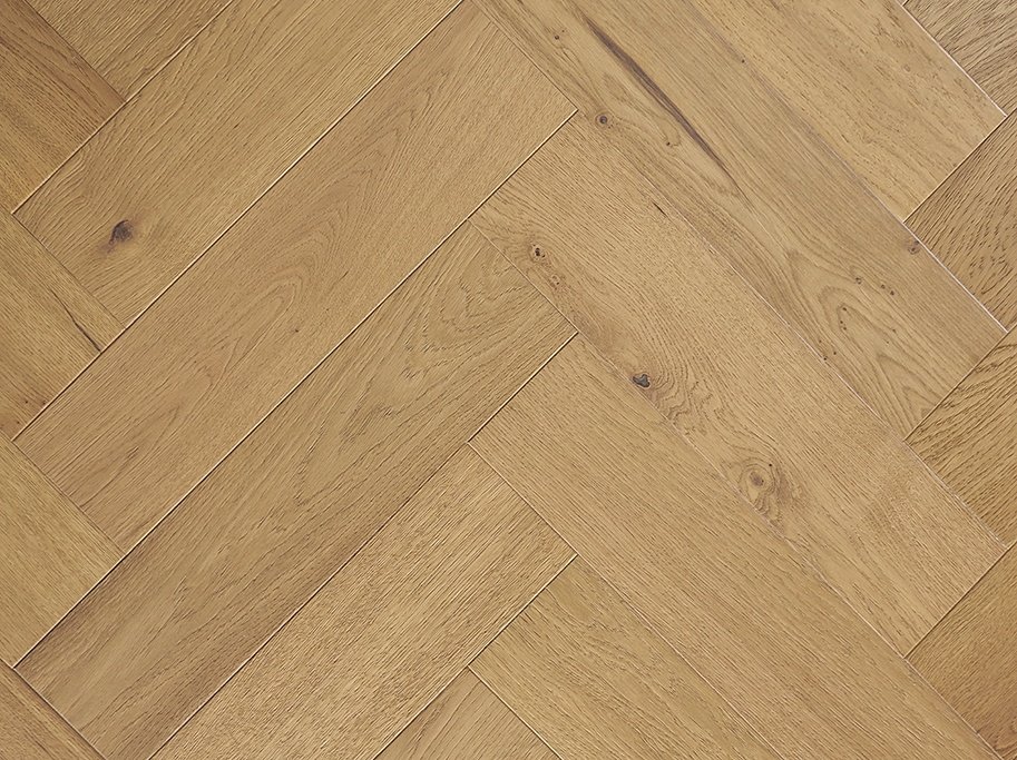 Sildeben med kliksystem - Eg Charlottenlund Accent Hvid med ultramat lak  - Bredde 145 mm