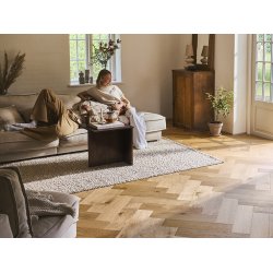 Sildeben med kliksystem - Eg Charlottenlund Accent Natur med natur ultramat lak  - Bredde 145 mm