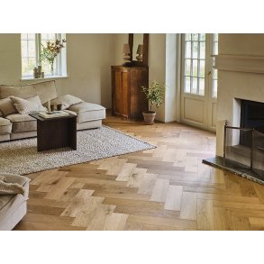 Sildeben med kliksystem - Eg Charlottenlund Accent Natur med natur ultramat lak  - Bredde 145 mm