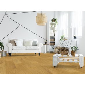 Straw Floor - Tr�gulv med halmkerne - Honey Bale