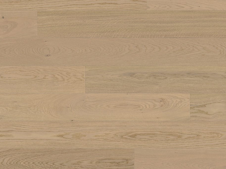 Plankegulv - Brstet Eg med grtonet matlak - Bredde 180 mm