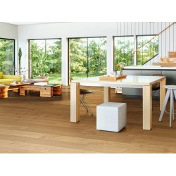 Plankegulv - Brstet Eg med klar matlak - Bredde 180 mm