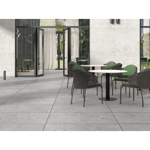 Udendrs klinke 20 mm - Devon Silver