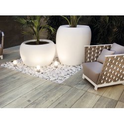 Udendrs klinke 20 mm - Marsala Gray