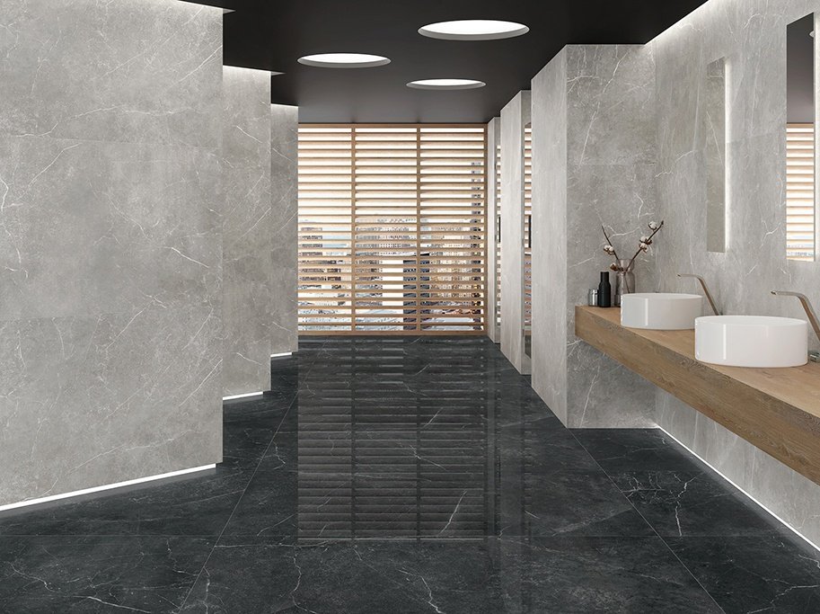 Vgg- och golvklinkers - Soapstone Silver Polerad