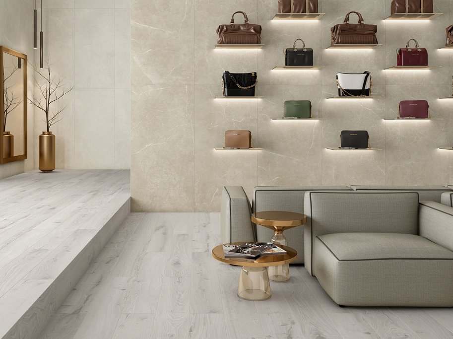 Vg- og gulvklinke - Soapstone Tan