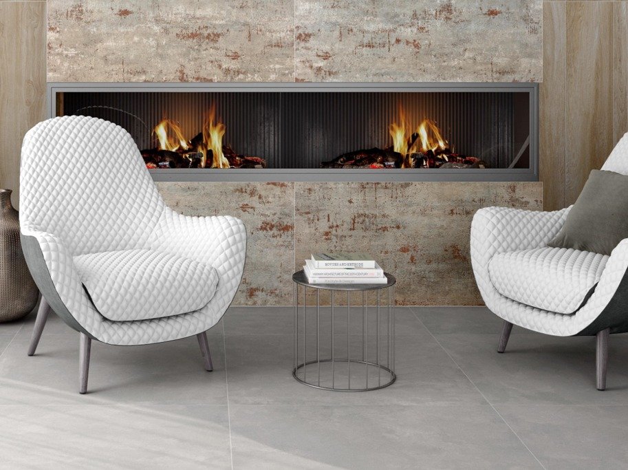 Vgg- och golvklinkers - Metall Silver