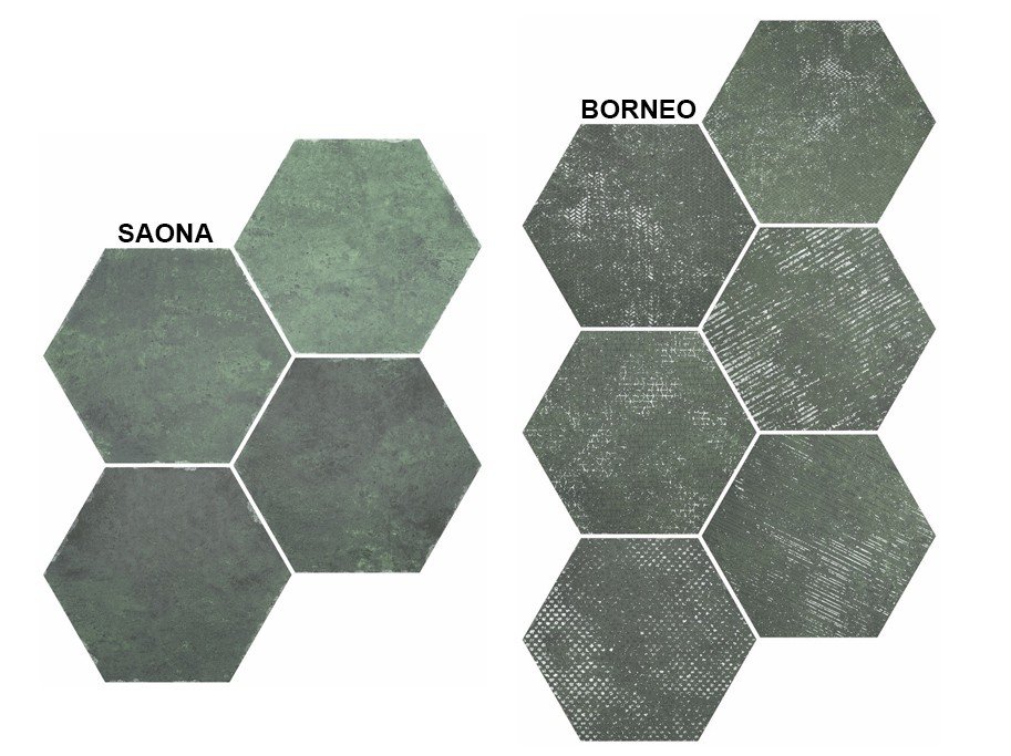 Vgg- och golvklinkers - Six Esmeralda