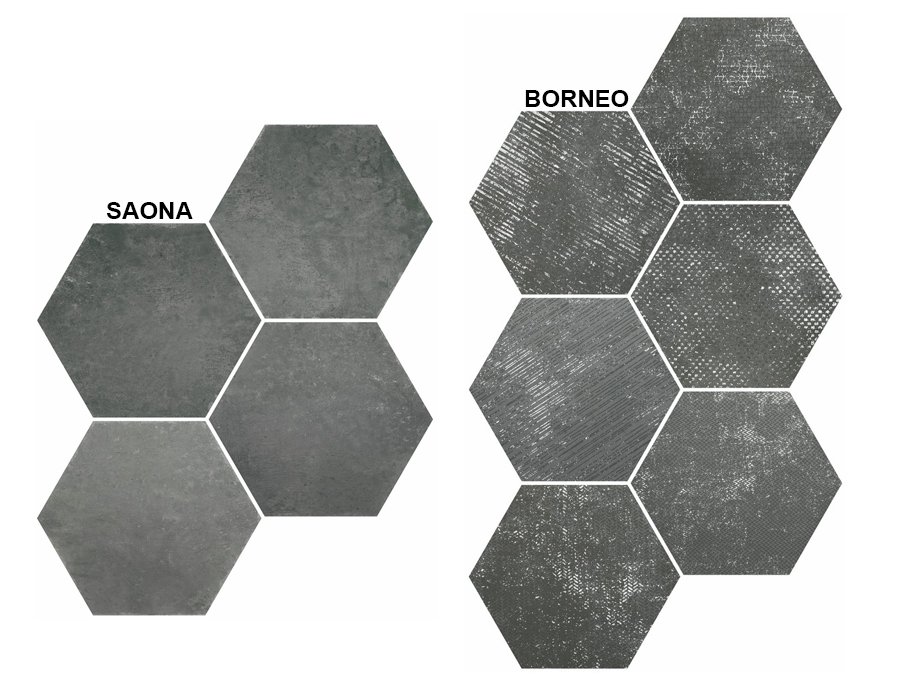 Vgg- och golvklinkers - Six Lava