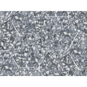 Vgg- och golvklinkers - Six Terazzo Blue