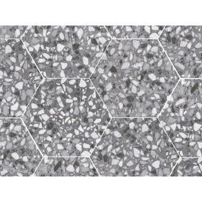Vgg- och golvklinkers - Six Terazzo Grey