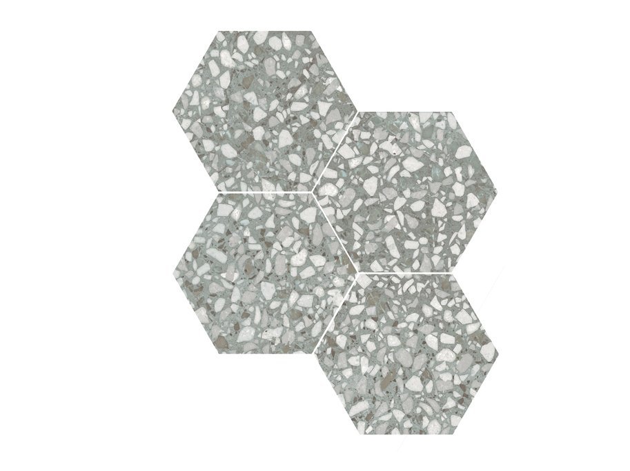 Vgg- och golvklinkers - Six Terazzo Sage