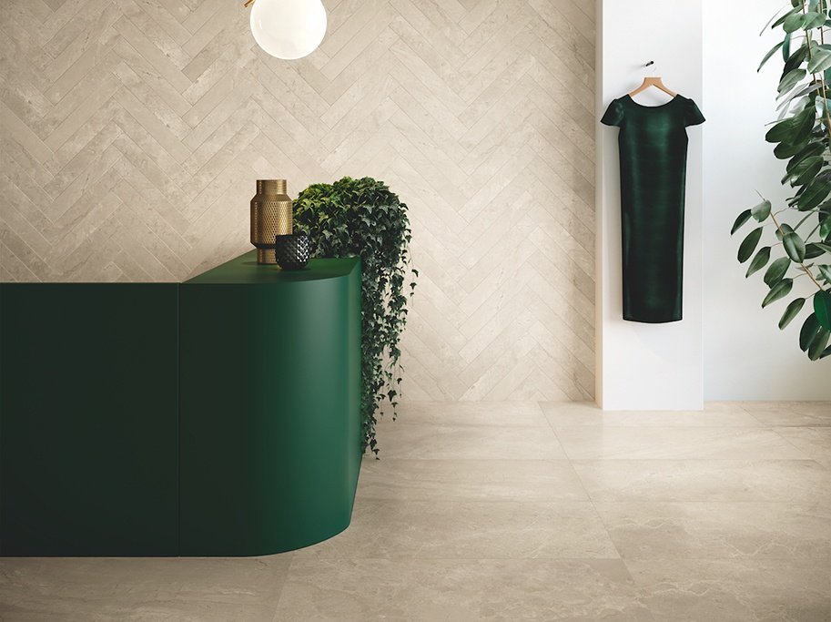 Vg- og gulvklinke - Velvet Almond