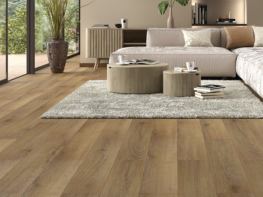Vinyl med kliksystem - Bregancon