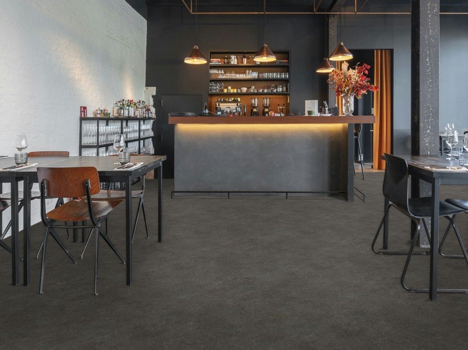 Vinyl - M�rkgr� betonglook