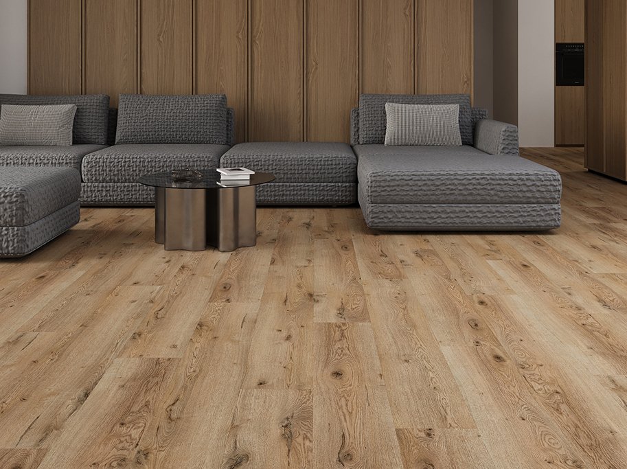 Vinyl med kliksystem - Vero Oak