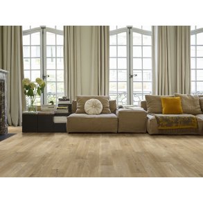 Vinyl - Plankegulv i mrkt tr